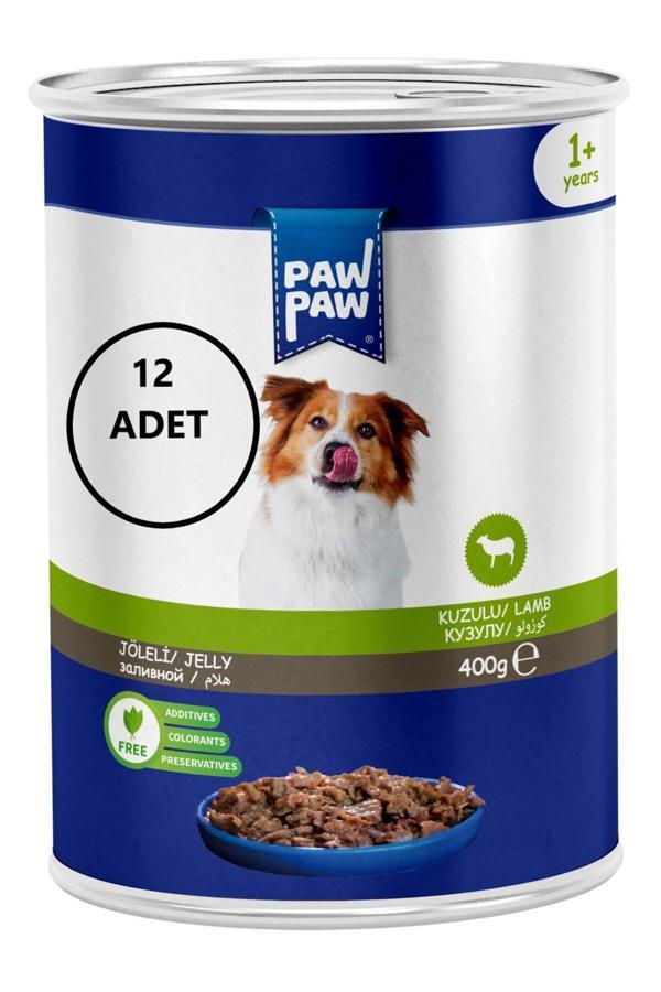 Kuzu Etli Yetişkin Köpek Konservesi 400Gr 12'li - Image 1