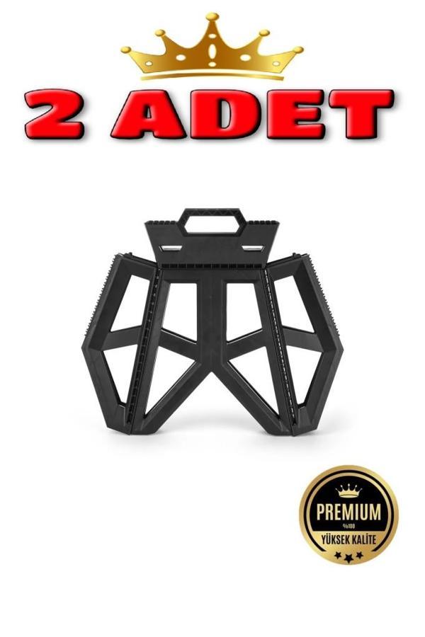 2 Adet Katlanabilir Kamp ve Piknik Taburesi Tank Sandalye Seti 20x29x39Cm 306 - Image 1