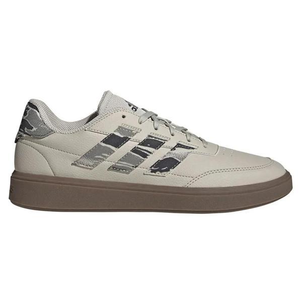 Adidas JI4718 Courtblock Spor Ayakkabı Bej - Image 1