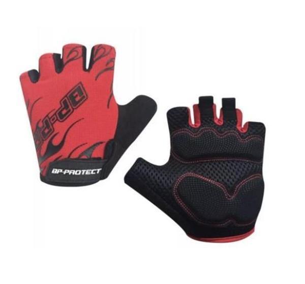Forte GT Xbyc HJ 1501 Kısa Parmaklı Eldiven L Beden Bisiklet Eldiveni Kırmızı - Image 1