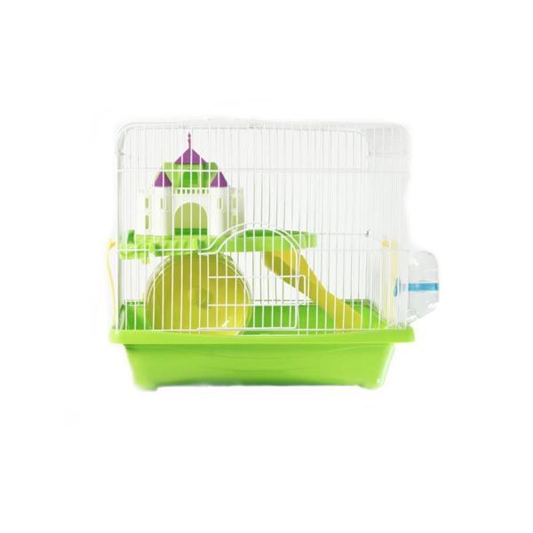 Zampa Villas Hamster Kafesi 35x25,5x31 cm Karışık Renkli - Image 1