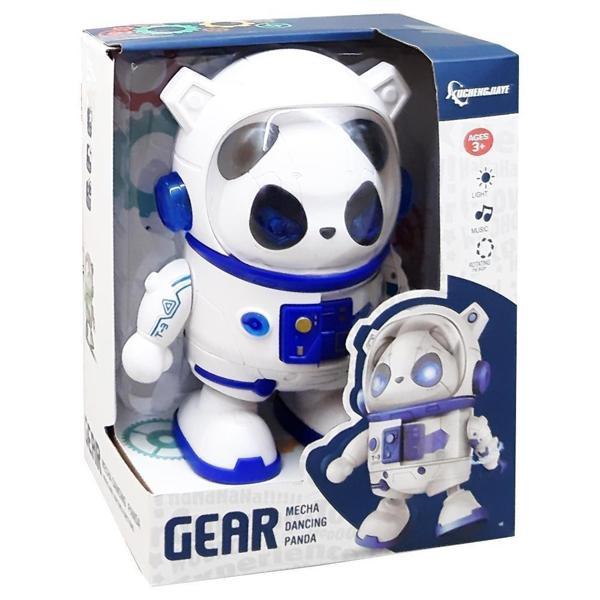 Işıklı Sesli Müzikli Robot Panda 20 CM - Image 1