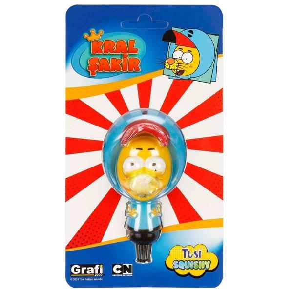 Tusi Squishy Köpük Kral Şakir Figürü 13 CM - Image 1