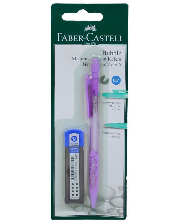 Faber Castell Bubble 07 Mekanik Kurşun Kalem Mor 532710 - Image 1
