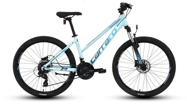 Carraro Force 621 26 Jant 430H 21V H.Disk Dağ Bisikleti Mat Mavi Turuncu - Image 1