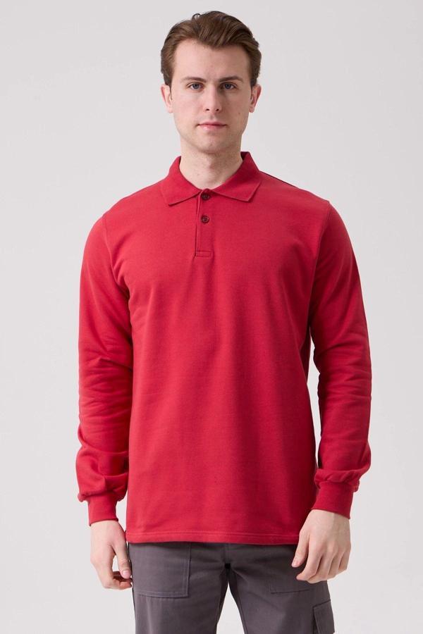 Kardelen İş Elbiseleri Galanthus Polo Yaka Sweatshirt - Image 1