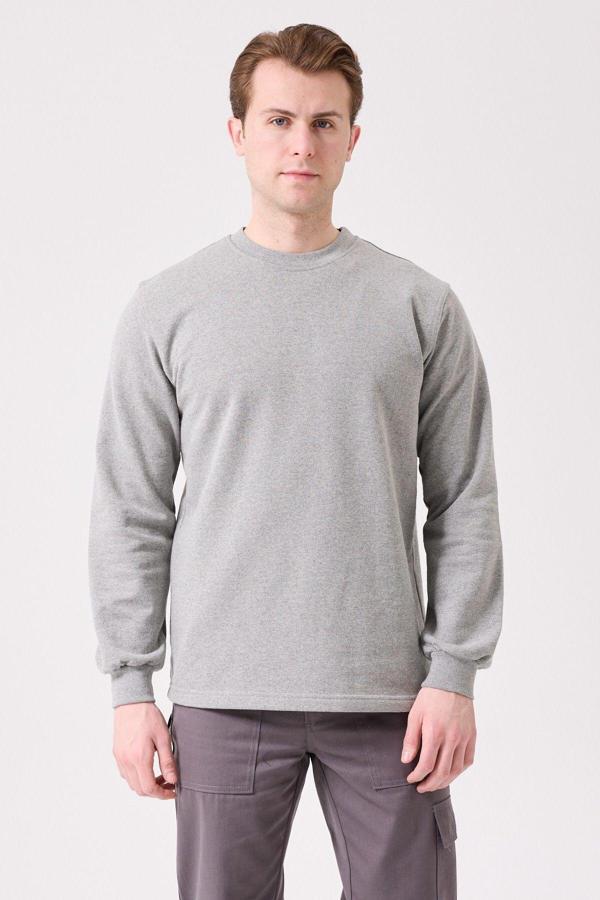 Kardelen İş Elbiseleri Herba Basic O Yaka Sweatshirt - Image 1