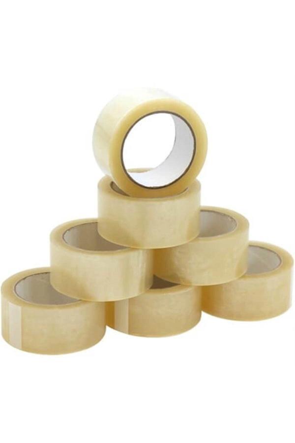 Koli Bandı Yapışkan Extra Kuvvetli Koli Bantı 0,50 Mikron 1 Adet 45 Mm X 100 Metre Bant 1 Adet - Image 1