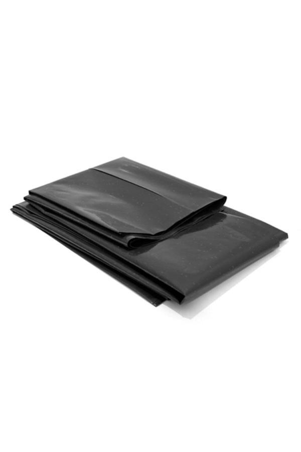 25 ADET 80x110 Cm Kalın Ağır Hizmet Yırtılmaz Dökme Çöp Torbası 25 Adet Kalın Çöp Poşeti Jumbo Boy - Image 1