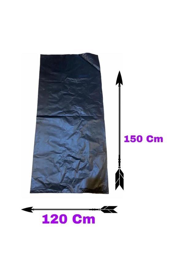 Dökme Kalın Çöp Poşeti 120 X 150 Cm 10 Adet Çöp Torbası - Image 1