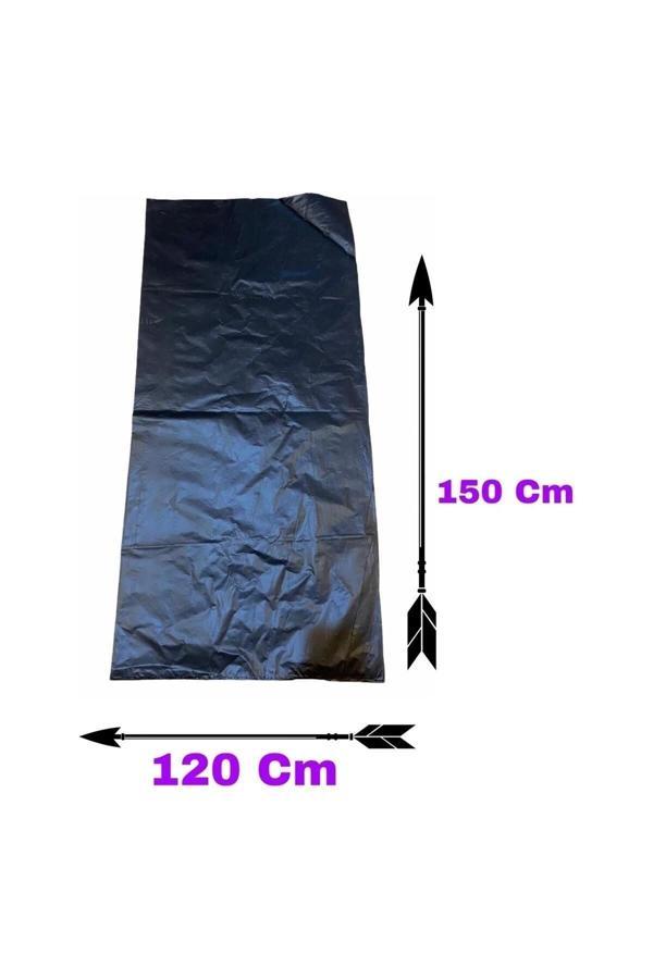Dökme Kalın Çöp Poşeti 120 X 150 Cm 5'li Çöp Torbası - Image 1