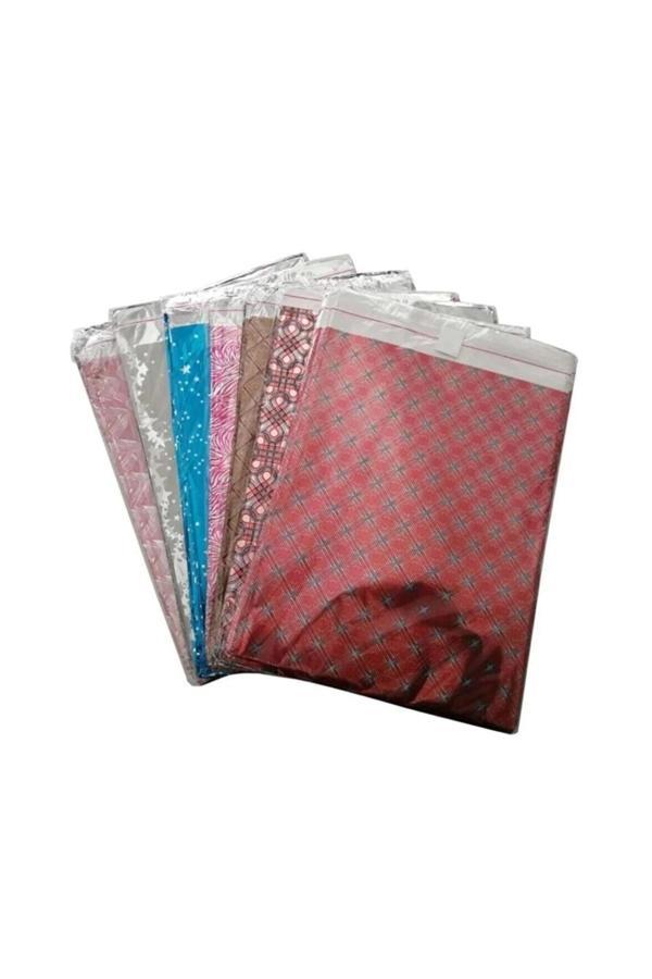 Kendinden Bantlı Büyük Boy Metalize Hediye Paketi Poşeti Yapışkanlı 40x60 Cm 25 Adet - Image 1