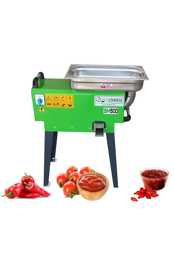 Yeşil Makine Elektrikli Salça Makinesi Sm-500 4Hp - Image 1