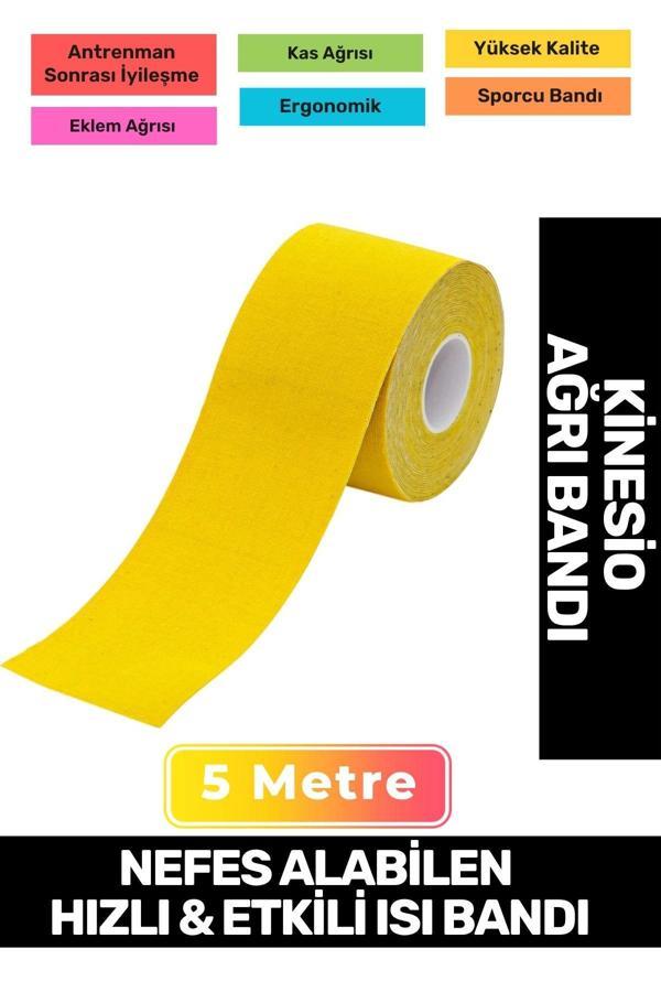 Hızlı Etkili Büyük Boy Kas Eklem Bel Bacak Kol Boyun Sırt Omuz Karın Kalça Ağrı Isı Bandı 5cmx5m - Image 1