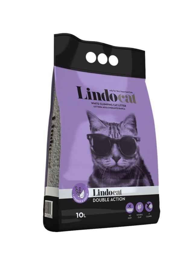 Lindocat 10 Lt Ince Bentonite Kedi Kumu Lavanta & Argan Kokulu - Image 1
