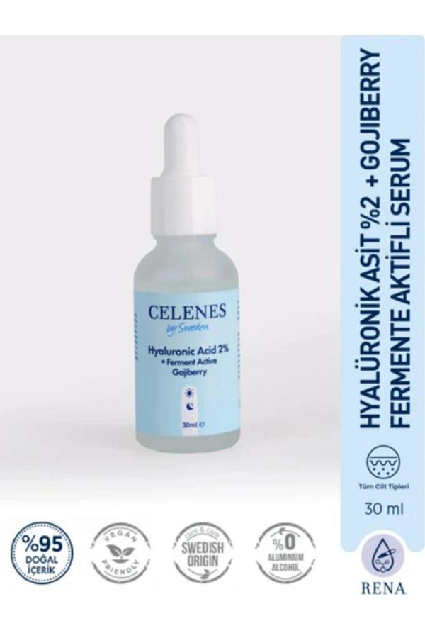 Celenes Yoğun Nemlendirici Ve Cildi Yenileme Etkili Rena Hyaluronic Asit Serum 30 Ml - Image 1