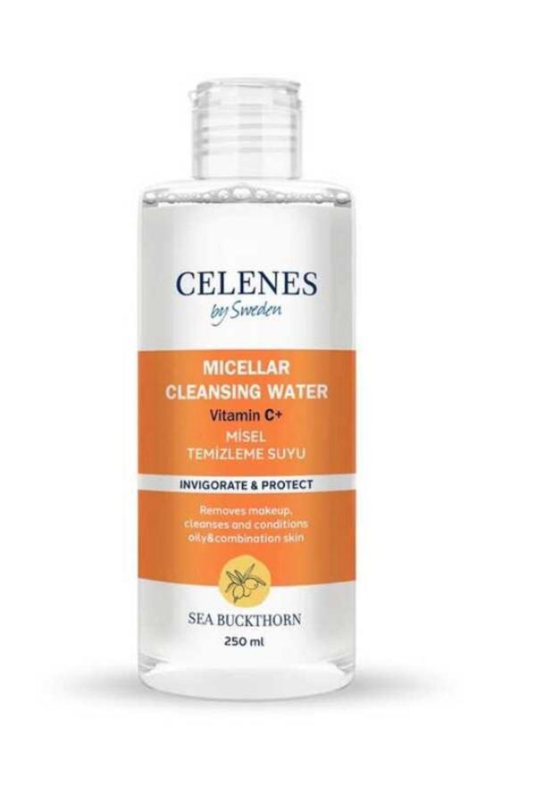 Celenes Sea Buckthorn Micellar Temizleme Suyu +Vıtamın C Yağlı&Karma Cilt 250 Ml - Image 1