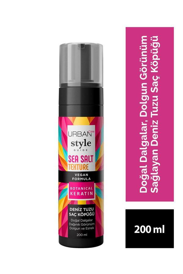 Urban Care Style Guide Deniz Tuzu Doğal Dalga Sağlayan Şekillendirici Saç Köpüğü - Vegan - 200 Ml - Image 1