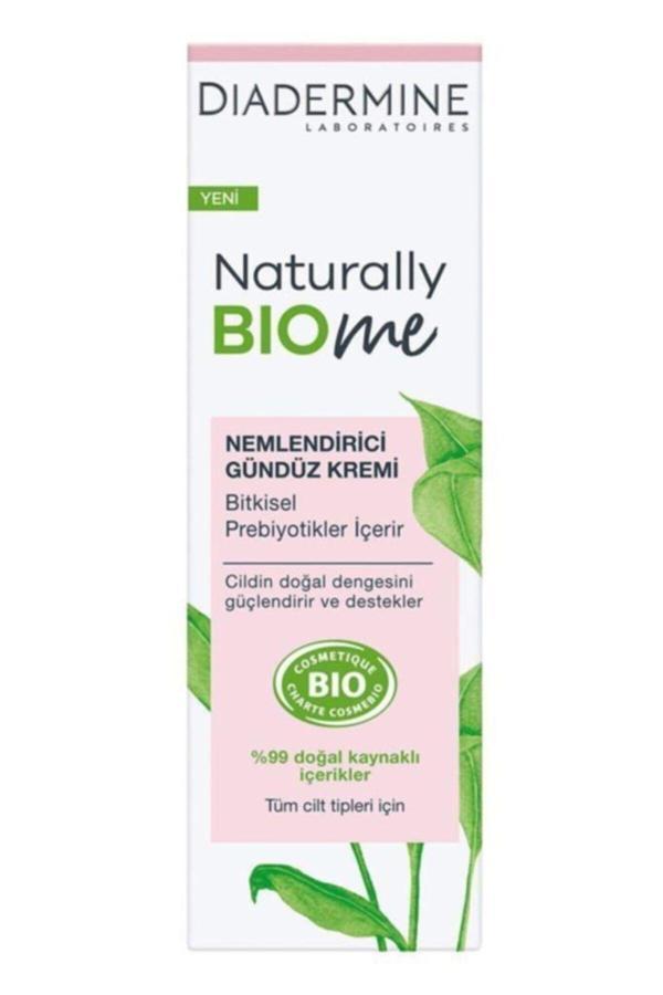 Diadermine Naturally Bio Me Nemlendirici Gündüz Kremi 50 Ml + Besleyici Gece Kremi 50 Ml Set - Image 1