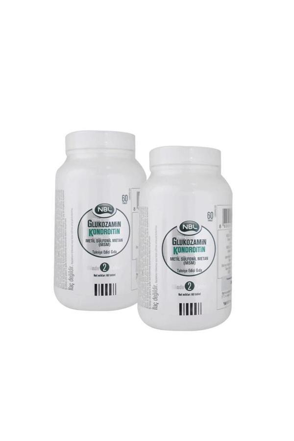 Nbl Glukozamin Kondroitin MSM 60 Tablet- 2 ADET- 04/2028 - Image 1