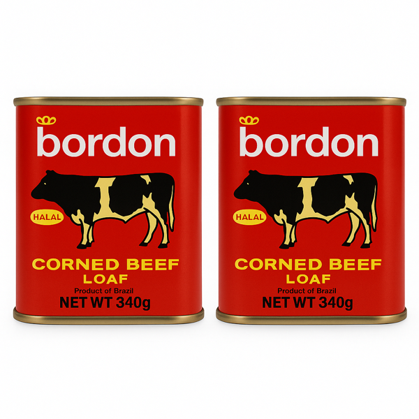 BORDON CORNED BEEF LOAF 340 GR X2 ADET - Image 1