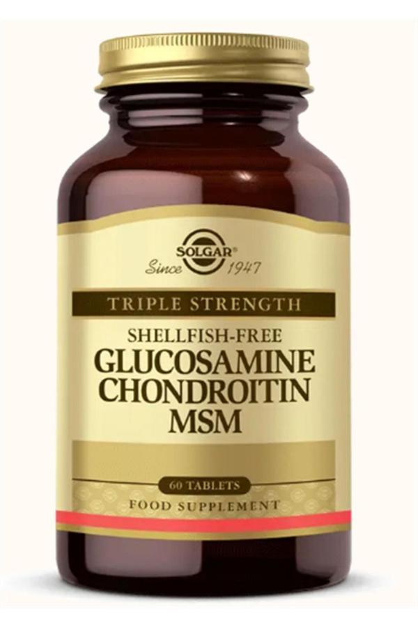 Solgar Glucosamine Chondroitin Msm 60 Tablet - Image 1