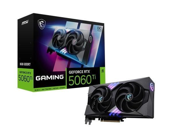 MSI GeForce RTX 5060TI 8G GAMING OC GDDR7 128Bit DX12 DLSS 4 Gaming (Oyuncu) Ekran Kartı - Image 1