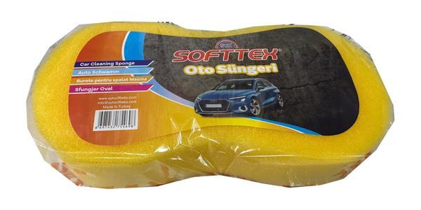 Softtex Fırçasız Araba Oto Yıkama Temizleme Süngeri Çizik Yapmayan - 1 Adet - Image 1