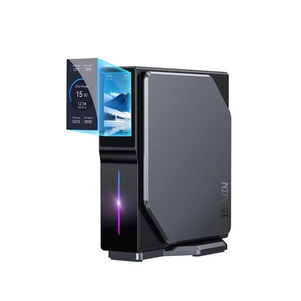 Nipogi S1-x1 Intel Alder Lake 12.Nesil N100 32GB DDR4 512GB NVMe WiFi 6 BT 5.2 WIN11 PRO Mini PC - Image 1