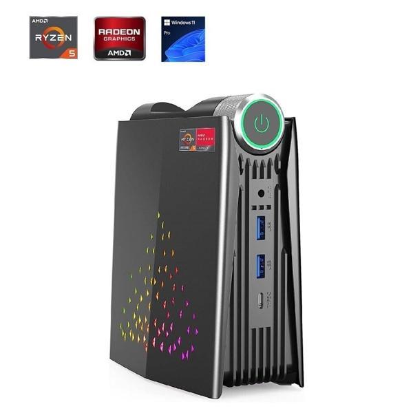 NiPoGi S3A AMD Ryzen 5 7430U 16GB DDR4 512GB NVMe DPHDMIType-CWi-Fi 6Bluetooth 5.2 WIN11 Mini PC - Image 1