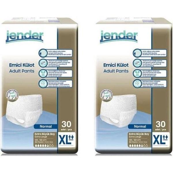 Jender Emici Külot Xlarge Ekstra Büyük Boy 30'lu 2 paket / 60 adet - Image 1