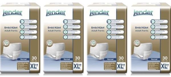 Jender Emici Külot Xlarge Ekstra Büyük Boy 30'lu 4 paket / 120 adet - Image 1