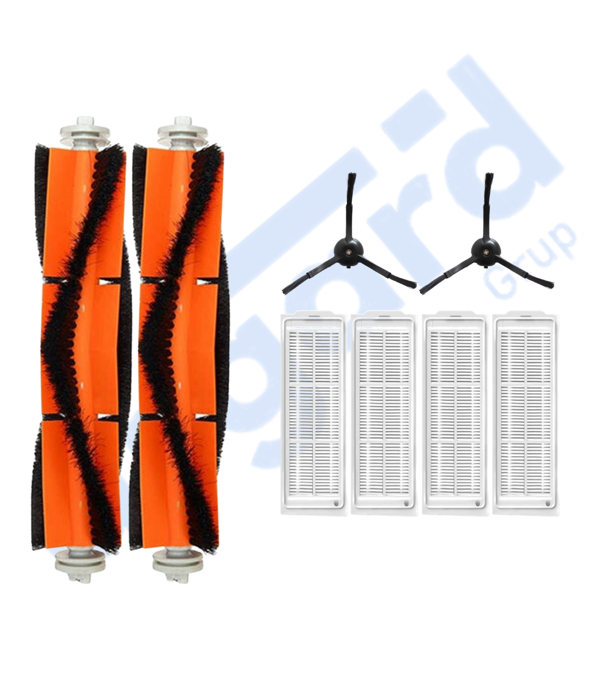 Xiaomi Mop 2 Pro (MJST1SHW) -Mop 2 Lite Uyumlu 2 Ana Fırça 2 Yan Fırça 4 Filtre - Image 1