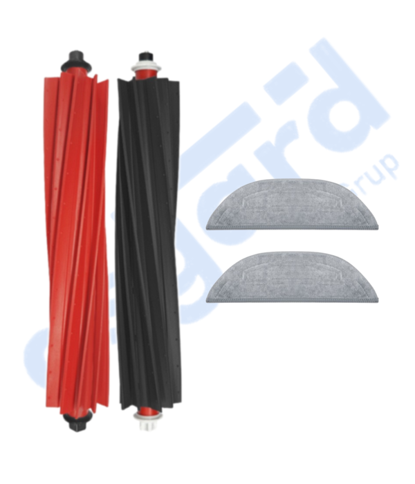 ROBOROCK S8 MaxV Ultra Uyumlu  1 Ana Fırça 2 Mop - Image 1