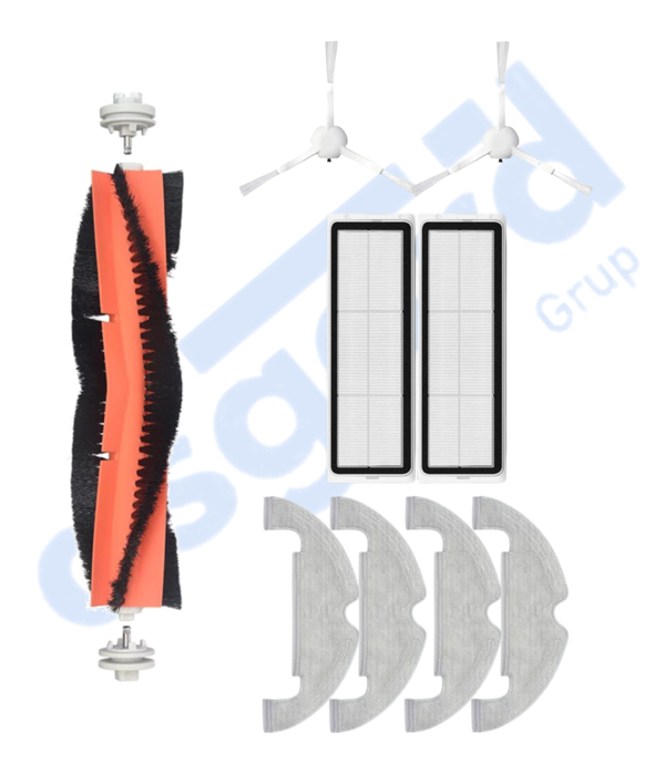 DREAME D10 PLUS – D10S PLUS – D10 PLUS GEN 2 UYUMLU 1 Ana Fırça 2 Yan Fırça 2 Filtre 4 Mop - Image 1