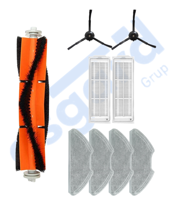 Xiaomi Mop 2 Pro (MJST1SHW) -Mop 2 Lite Uyumlu 1 Ana Fırça 2 Yan Fırça 2 Filtre 4 Mop - Image 1