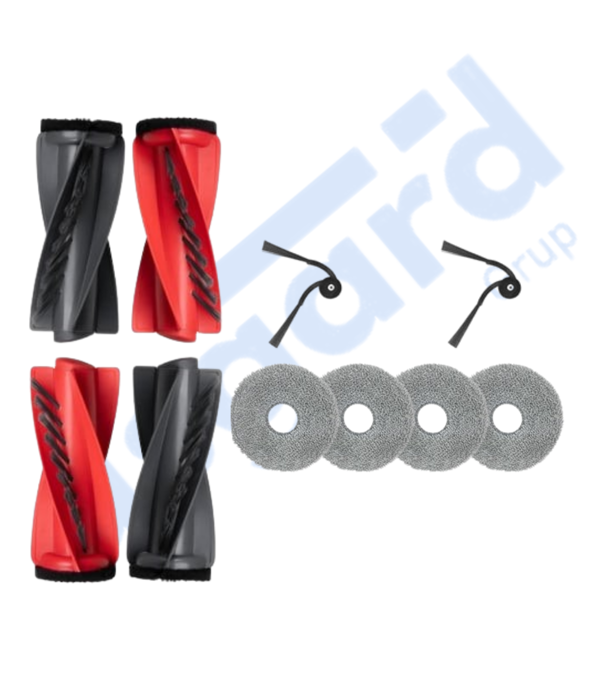 Roborock Saros 10- Saros 10R Uyumlu 2 Ana Fırça 2 Yan Fırça 4 Mop - Image 1