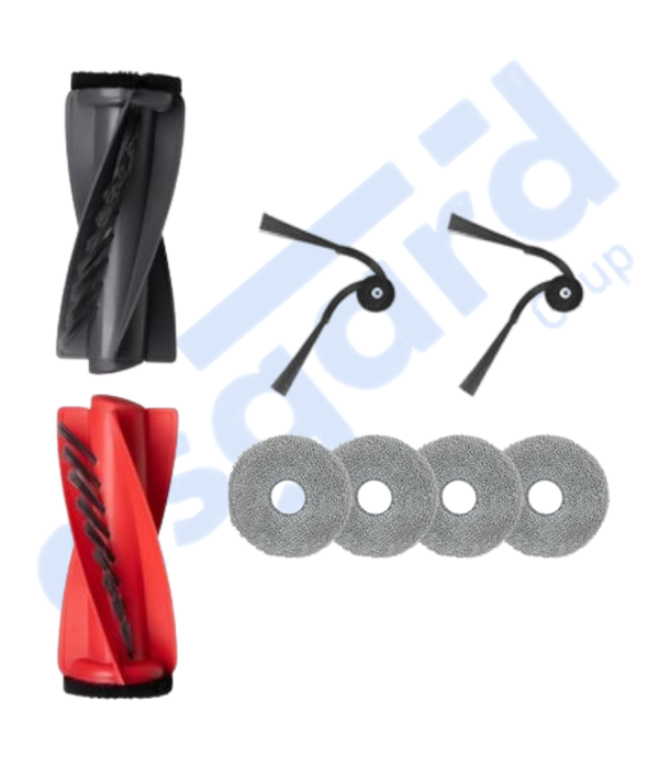 Roborock Saros 10- Saros 10R Uyumlu 1 Ana Fırça 2 Yan Fırça 4 Mop - Image 1