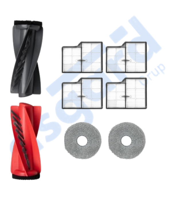 Roborock Saros 10- Saros 10R Uyumlu 1 Ana Fırça 4 Filtre 2 Mop - Image 1