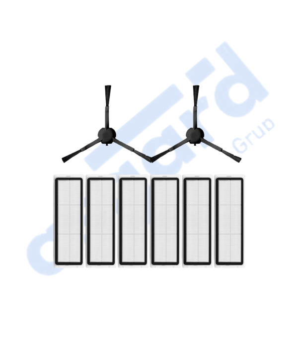 Dreame F9 - Z10 Pro Uyumlu 2 Yan Fırça 6 Filtre - Image 1