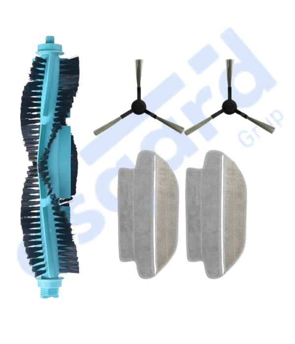 VİOMİ MOP PRO, 3C ,3C PLUS Uyumlu 1 Ana Fırça 2 Yan Fırça 2 Mop - Image 1