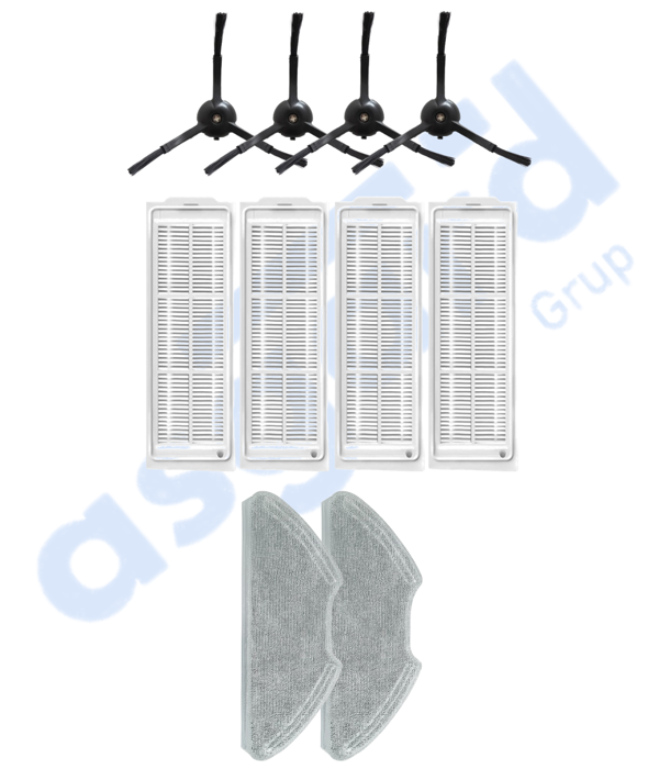 Xiaomi Mop 2 Pro (MJST1SHW) -Mop 2 Lite Uyumlu 4 Yan Fırça 4 Filtre 2 Mop - Image 1