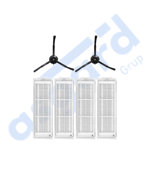 Xiaomi Mop 2 Pro (MJST1SHW) -Mop 2 Lite Uyumlu 2 Yan Fırça 4 Filtre - Image 1
