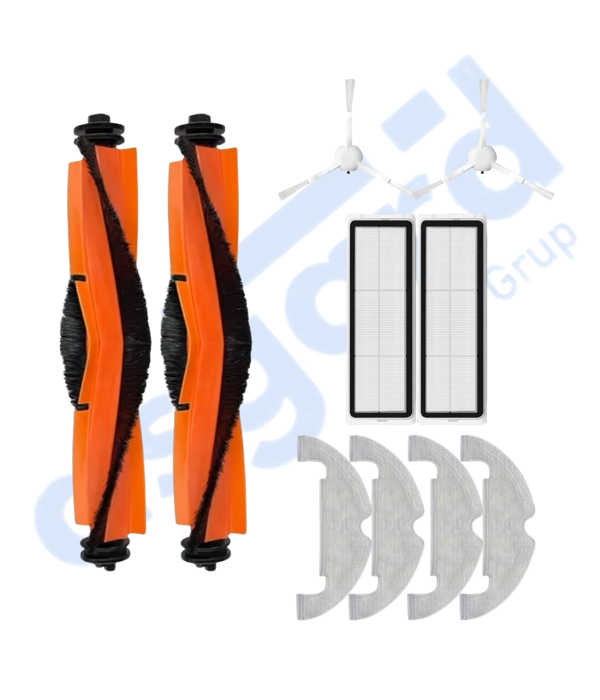 DREAME D10 PLUS – D10S PLUS – D10 PLUS GEN 2 UYUMLU 2 Ana Fırça 2 Yan Fırça 2 Filtre 4 Mop - Image 1