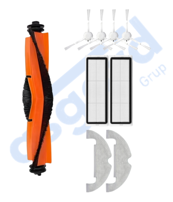 DREAME D10 PLUS – D10S PLUS – D10 PLUS GEN 2 UYUMLU 1 Ana Fırça 4 Yan Fırça 2 Filtre 2 Mop - Image 1