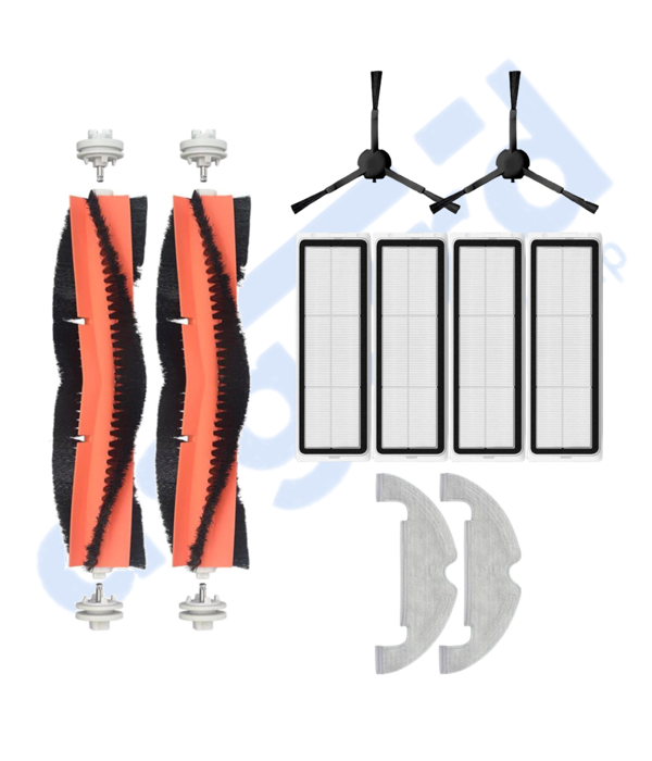 XİAOMİ MOP 2 ULTRA – X10 Uyumlu 2 Ana Fırça 2 Yan Fırça 4 Filtre 2 Mop - Image 1