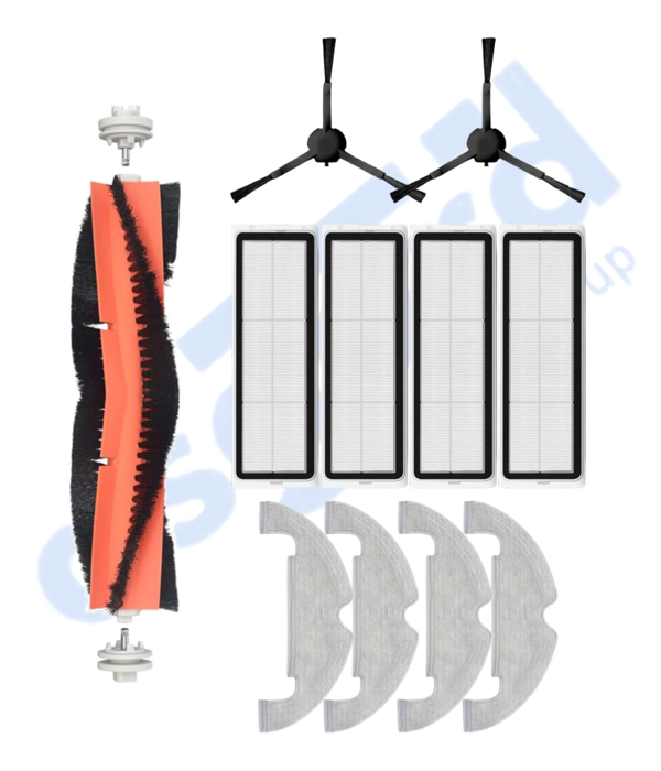 XİAOMİ MOP 2 ULTRA – X10 Uyumlu 1 Ana Fırça 2 Yan Fırça 4 Filtre 4 Mop - Image 1