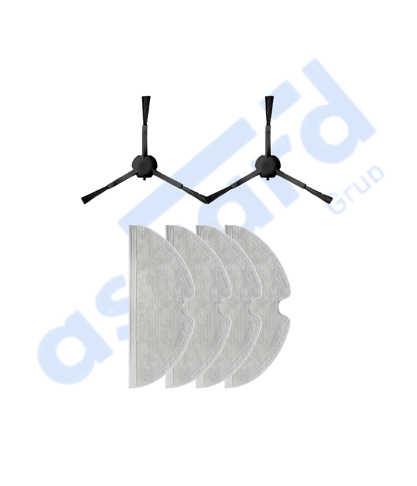 Xiaomi 1C,2C,Mop 2 Uyumlu 2 Yan Fırça 4 Mop - Image 1
