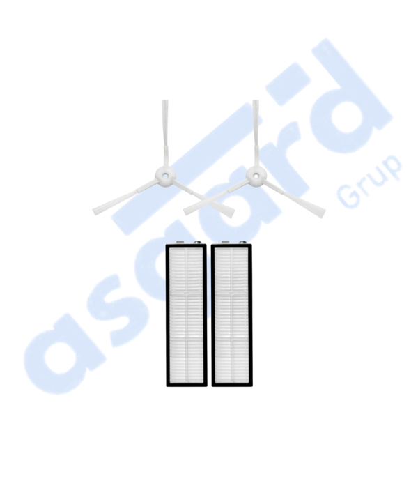 Xiaomi S10T Uyumlu 2 Yan Fırça 2 Filtre - Image 1
