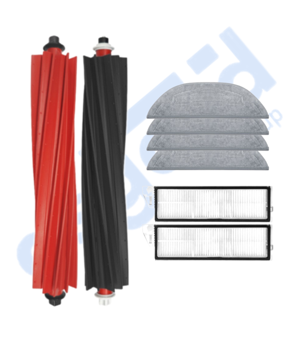 ROBOROCK S8 MaxV Ultra Uyumlu  1 Ana Fırça 2 Filtre 4 Mop - Image 1
